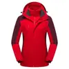 Chaqueta impermeable y resistente al desgaste de dos piezas con capucha 3 en 1 personalizada para otoño e invierno, para montañismo al aire libre, para hombres y mujeres, con impresión de logotipo
