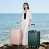 Maleta Ultra Ligera de Influencer para Mujer de 24 pulgadas Estilo Ins Carrito con Ruedas Universales Maleta de Viaje de Contraseña de Moda Maleta de Mano para Hombre 28