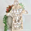 Novos Marcadores de Livro de Madeira Criativos em Branco com Borla para Pintura DIY, Etiquetas Retangulares de Madeira Não Acabadas, Tags de Livro e Pingentes