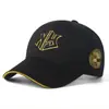 Nueva Gorra de Béisbol Bordada con Letra Ny para Hombres y Mujeres, Gorra Deportiva de Primavera y Otoño, Sombrero para el Sol de Invierno para Exteriores, Transfronterizo
