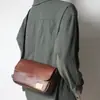Bolso Pequeño para Hombre Juventud Casual Estilo Coreano Bolso de Hombro Marca de Moda para Hombre Bolso Mensajero Estilo Japonés Retro Bolso Mensajero 3571