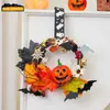 Decoración de Halloween Ramo de Calabazas Colgante Hecho a Mano DIY Diseño de Escena para Fiesta Festiva Regalos para Actividad de Jardín de Infancia