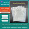 Embalagem Plana Transparente de PLA Espessado Bolsa de Bolso Plana Calças à Prova de Poeira e Umidade Sacola Plástica de Armazenamento Sacola Transparente Degradável de Grau Alimentício Personalização