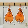 Lindo Gatito de Espaldas Animal Travieso Toalla de Mano Colgante para Uso en la Cocina, Gruesa Dibujo Animado Creativo Toalla de Mano