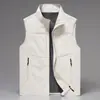 Chaleco Casual Primavera y Verano Gama Alta Multibolsillos Exterior para Grupo de Empresa Ropa de Trabajo Chaleco