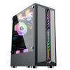 Wanjia Zunyao Transfronterizo Vidrio Templado Transparente Lateral Carcasa de Computadora RGB de Escritorio Refrigerada por Agua para Juegos E-Sports