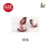 Brincos de Liga de Titânio G23 com Base Pontiaguda e Zircônia Inlaid de Quatro Garras F136 Studs de Osso da Orelha de Liga de Titânio Joias para Piercing DIY