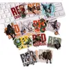 Personalização de Adesivos de Desenho Animado Transfronteiriços, Adesivos Periféricos Criativos de Celebridades de Anime, Personalização de Adesivos Autoadesivos Impermeáveis de Formato Especial