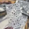 Pegatinas para Uñas de Foil Dorado Estilo Oscuro Pegatinas para Uñas de Niñas son Decoraciones para Uñas de Estrella-Luna-Latido para Uñas Portátiles