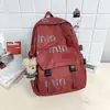 Mochila Nueva Ligera de Moda para Estudiantes Bolsa Escolar de Gran Capacidad Bolsa Escolar para Estudiantes Mochila Sencilla de Uso Diario de Moda