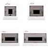 Caja transparente de lujo tipo tapa de empaque claro-oscuro cubierta facial caja eléctrica fuerte caja eléctrica panel de placa de cubierta de control eléctrico universal multiposición otro