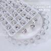 Internet Red Explosivo Grasa Uñas Cuadradas Arte de Uñas Diamante Súper Flash K9 Producto Alto Cristal de Vidrio con Forma Multicorte Adornos de Diamantes para Uñas