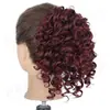 Peluca Africana Pequeña Rizada Anillo de Cabello Rizado Anillo de Goma Elástica para Peluca Anillo de Cola de Caballo Anillo de Cabello Rizado Kinky para Mujer