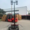 Faro Móvil de Iluminación Empujado a Mano para Construcción, Rescate, Control de Inundaciones, Camión Ligero de Elevación Manual de Emergencia HMF955