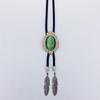 Corbata de Groom para Hombre de Moda Ojo de Gato Verde Estilo Británico Accesorios para Camisa Fotografía en Vivo Cuerda para Cuello Producto Nuevo