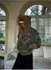 Jaqueta Acolchoada de Algodão Grossa Reversível Zuo Shan Diao com Gola de Pelo Camuflada Forrada com Fleece, Casaco de Algodão, Roupa Externa Masculina, Jaqueta Acolchoada de Algodão da Moda