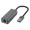 Placa de Rede Gigabit sem Driver Tipo-C Placa de Rede sem Driver USB1000M Porta de Rede RJ45 para Laptop Tipo-C