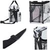 Bolsa Transparente de PVC para Viagem Transfronteiriça da Amazon Bolsa Portátil para Armazenamento de Cosméticos Bolsa de Bagagem Transparente de Grande Capacidade