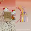 Oro Puro 999 Cuadrado Dios de la Riqueza Hazte Rico Rápido Colgante de Oro Serie Borla Cordón Generación de Tráfico en Vivo de TikTok