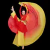 Traje de performance estilo chinês feminino elegante grande canção de dança dança masculina dança clássica moderna dança do tambor traje de performance de abertura