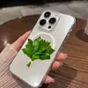 La Mala Suerte Se Disipa, Las Hojas de Toronja Son Adecuadas para Funda de Teléfono Magnética Apple 18Promax, iPhone17 Transparente 16 Funda Dura