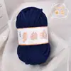 Hilo de Hilo de Hielo de Terciopelo de Nube Tejido a Mano Hilo Grueso DIY Bufanda de Tejido para Bebé Hilo para Cojín de Asiento de Muñeca Hilo para Zapatos de Ganchillo