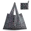 Nueva Bolsa de Compras Plegable Ecológica Bolso de Mano Satchel de Tela Oxford 210D Bolsa de Almacenamiento Gran Capacidad Bolsa de Compras para Supermercado