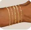Comércio Exterior Transfronteiriço Terno Joias Pulseira Personalizada Nova Liga Combinação Pulseira Conjunto de Seis Peças Venda Quente