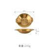 Vajilla Coreana Personalizada por el Fabricante Espesada Dorada de Doble Asa Fondo Plano Pequeña Olla Seca Cuenco Plato de Acero Inoxidable para Cangrejos de Río Plato Maocai