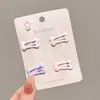 Pinzas de Pelo de Estrellas de Lunares de Colores para Niños, Pinzas BB para Flequillo y Cabello Suelto, Pasadores para Niñas y Bebés, Suaves con el Cabello, Pequeños Accesorios para el Cabello