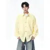 Camisa de manga larga a cuadros azules para mujer, nuevo diseño de top para primavera y otoño 2026, camisa ligera, chaqueta para pareja