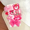 2026 Pinzas para el Cabello de Niña con Lazo Accesorios de Flor Dulce para el Cabello de Bebé Pasadores de Princesa para Niñas Clip de Nuevo Estilo Adornos para el Cabello
