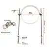 Soporte de Tubería Abrazadera de Tubería de Acero Inoxidable 304 Varilla Roscada de 20 cm Soporte de Tubería de Fijación Ajustable Accesorios para Tuberías Abrazadera de Tubería