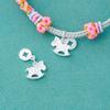 Prata Esterlina S925 Galvanizada Imediatamente Pingente Rico Pingente do Zodíaco Cavalo Pulseira Ano Animal DIY Acessórios de Pulseira Pônei