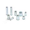 En Stock Acero al Carbono Galvanizado Rosca Interna Hexagonal Agujero Ciego Tuerca de Inserción Columna M5 Columna de Conexión de Espárrago con Agujero Inferior Accesorios de Chasis