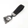 Colgante de Llavero de Cuero Gamuzado de Gama Alta para Coche Llavero con Logo de Coche Decoración de Llavero Colgante de Cintura de Metal Venta al por Mayor