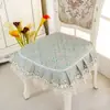 Almofadas para Mesa de Jantar e Cadeiras Estilo Europeu, Novas Almofadas de Assento de Inverno, Almofadas Ampliadas para Cadeiras de Jantar de Casa e Restaurante, Capas para Bancos