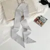 Pañuelo para la cabeza, Goma para el pelo, Cinta caqui, Cuerda para el pelo, Cinta diagonal de color sólido, Pañuelo largo de seda, Pañuelo para el cuello, Cinturón multiusos