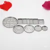 Ferramenta de Prensagem de Maquiagem DIY, Almofada Caseira para Sombra, Almofada para Batom, Bandeja de Alumínio para Dispensar, Bandeja Redonda de Folha de Flandres, Recipiente para Dispensar
