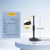 Suporte de Microfone de Gravação para Conferência Preto Metal Ajustável Suporte de Microfone de Mesa para Karaokê Transmissão Ao Vivo
