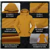 Jaqueta masculina impermeável e à prova de vento para outono e inverno, corta-vento esportivo de softshell respirável, roupa de trabalho, estilo montanha, bege, feito sob medida