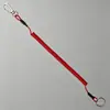 Chaveiro de corda anti-perda no atacado, corda para prevenção de perda de iscas de pesca, corda retrátil para pendurar bolsa, corda de mola de fio de aço