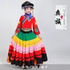 3 de março infantil 56 trajes étnicos Zhuang Yi Miao Jinuo trajes de dança para meninos e meninas