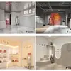 Fondo de pared de estudio en vivo para ropa, papel tapiz 3D, simulación 3D, papel tapiz HD, especial para anclas de celebridades de internet, fondo magnético