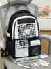 Mochila Linda Estilo Universitario Coreano para Niñas, Dulce y de Nicho, Mochila Escolar para Estudiantes de Gran Capacidad, Ligera y Repelente al Agua