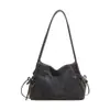 Bolso Tote Retro de Gran Capacidad para Mujer 2026 Primavera Nueva Moda Simple Casual Ropa de Trabajo Bolso de Hombro Bolso de Axila