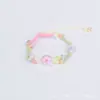 Pulseras Trenzadas de Cuerda Colorida Hechas a Mano Transfronterizas, Pulseras de Flores Secas Narcisos, Regalos para Estudiantes y Novias, Suministros para Puestos de Mercado Nocturno