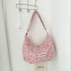 Bolsa Feminina de Veludo com Cordão Estilo Japonês, Bolsa Retro Formato Bolinho para Outono e Inverno, Bolsa de Ombro Transversal Versátil para Estudantes e Commuters
