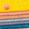 Tela de malla elástica bordada con lentejuelas rectas de 3 mm, con cuentas bordadas verticales, para vestido de novia, ropa de escenario, venta al por mayor
