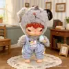 Apenas roupas de boneca Boneco de Pelúcia Hirono Road Trip 17cm Roupas Trocáveis Conjunto de Macacão Doce Americano Cool